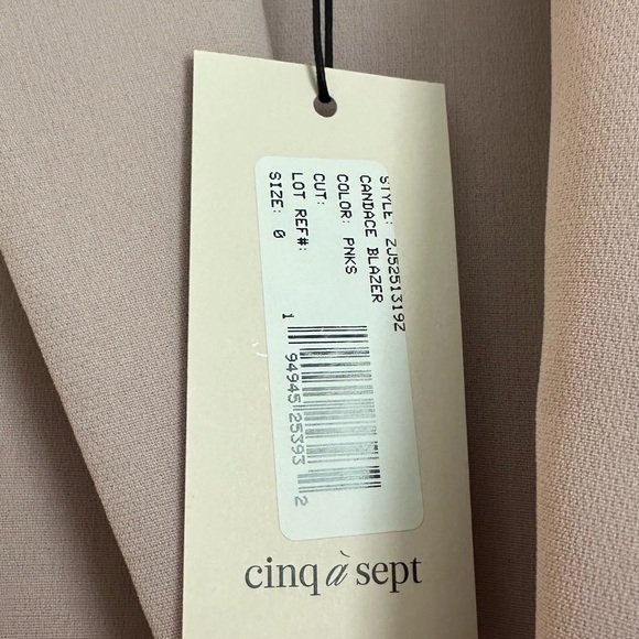 Cinq à Sept Pink Candace Blazer - Picture 4 of 4